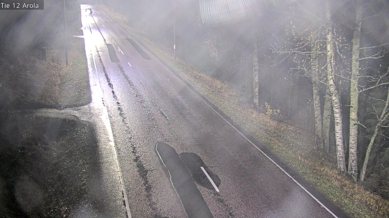 Weather Camera Image Väg 12 Nastola, Arola, Lahti, Päijät-Häme