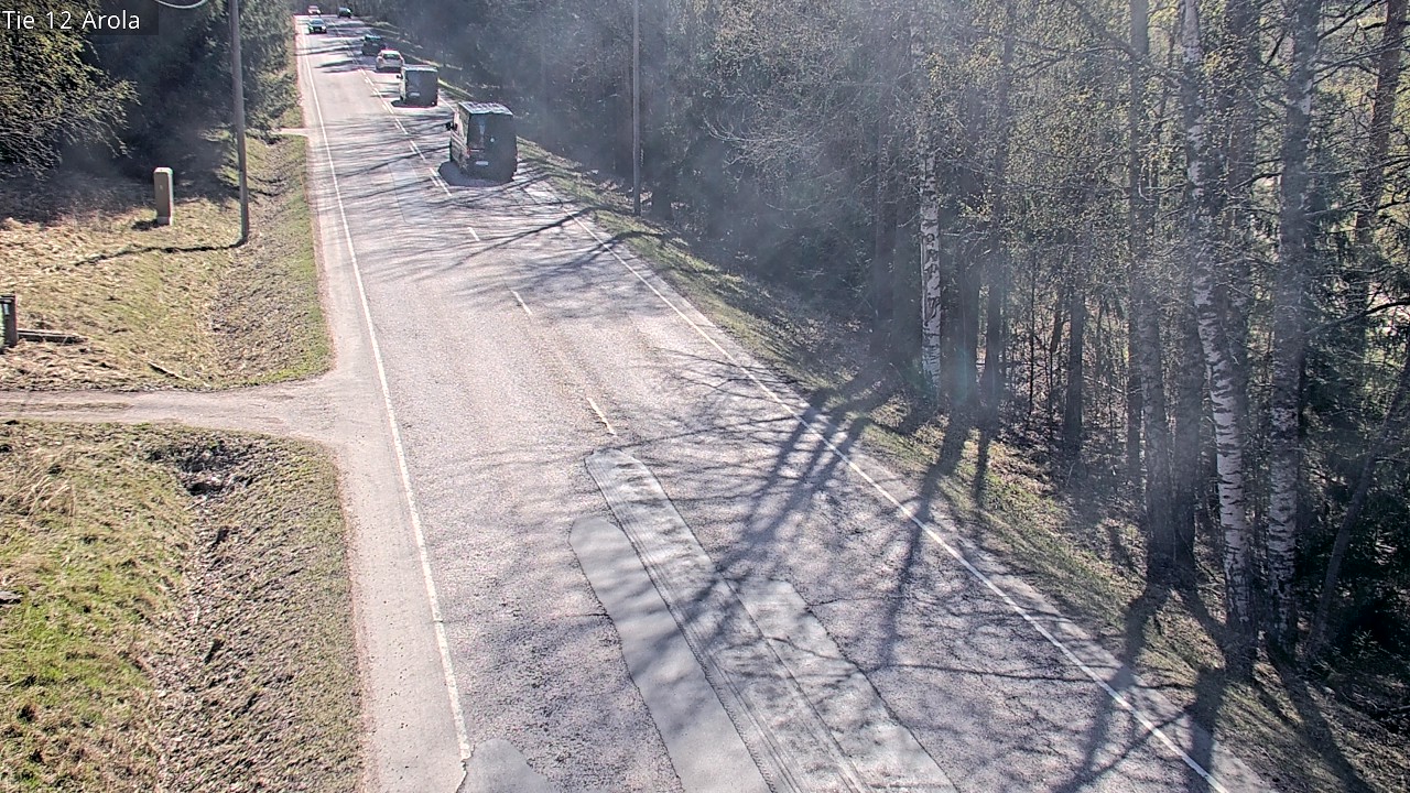 Weather Camera Image Väg 12 Nastola, Arola, Lahti, Päijät-Häme