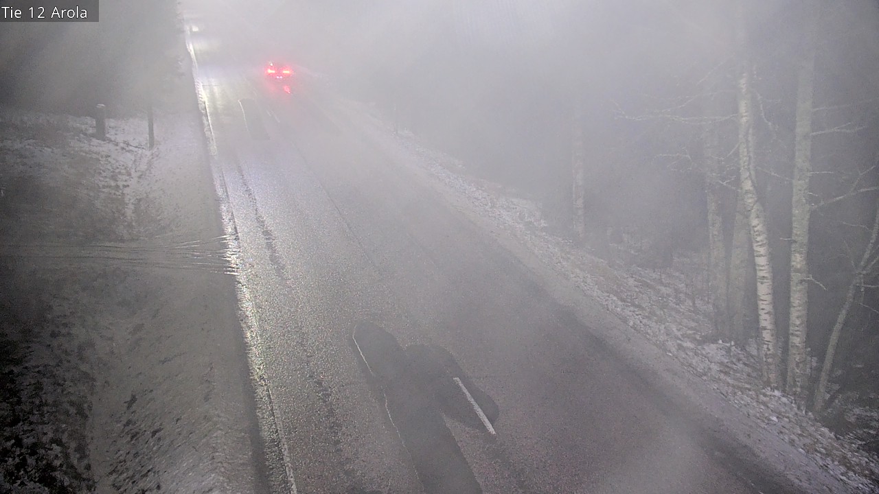 Weather Camera Image Väg 12 Nastola, Arola, Lahti, Päijät-Häme