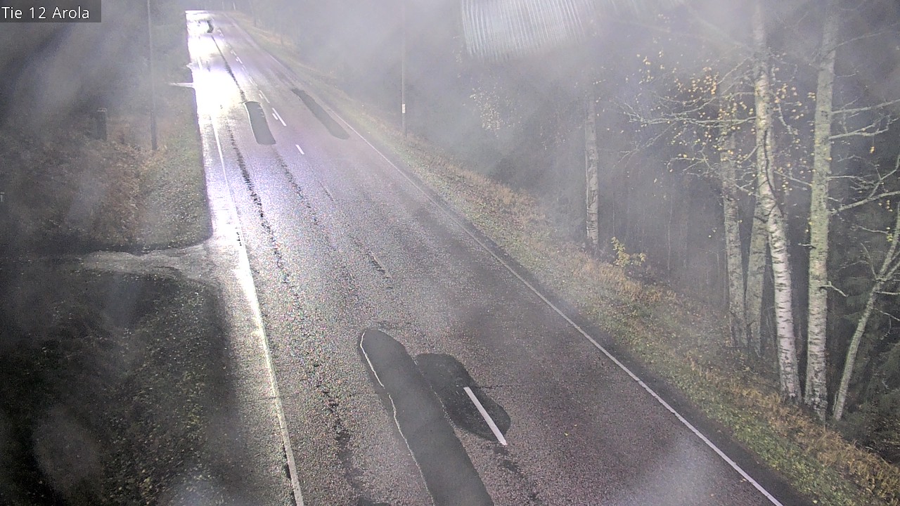 Weather Camera Image Väg 12 Nastola, Arola, Lahti, Päijät-Häme