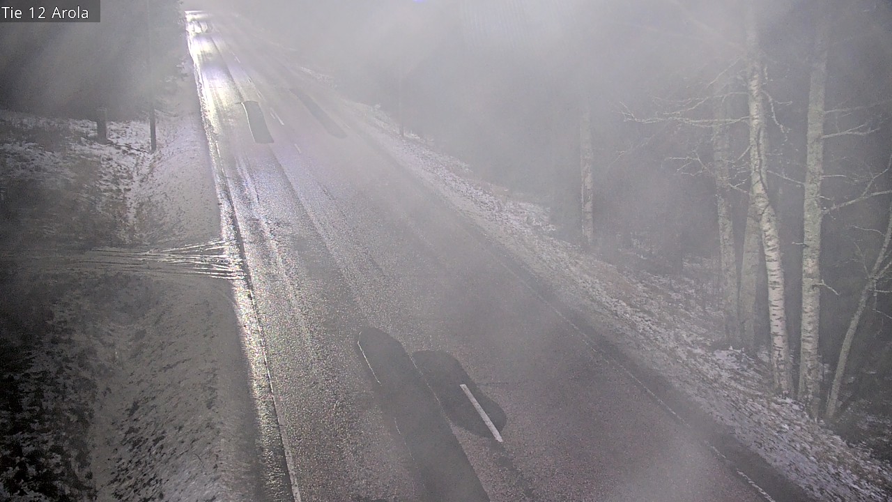 Weather Camera Image Väg 12 Nastola, Arola, Lahti, Päijät-Häme