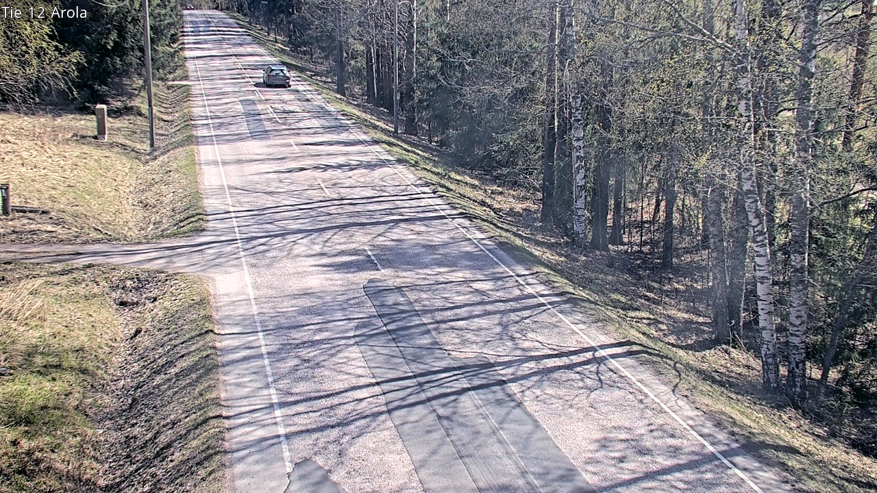 Weather Camera Image Väg 12 Nastola, Arola, Lahti, Päijät-Häme