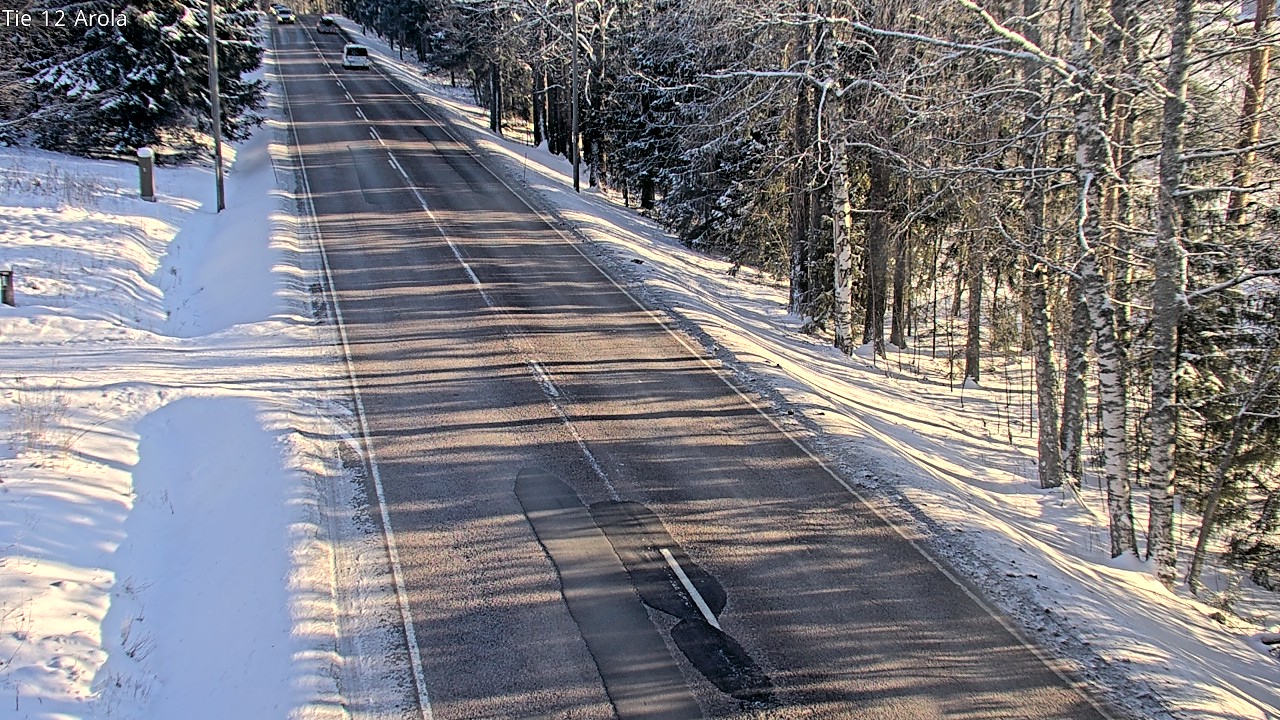 Weather Camera Image Road 12 Nastola, Arola, Lahti, Päijät-Häme