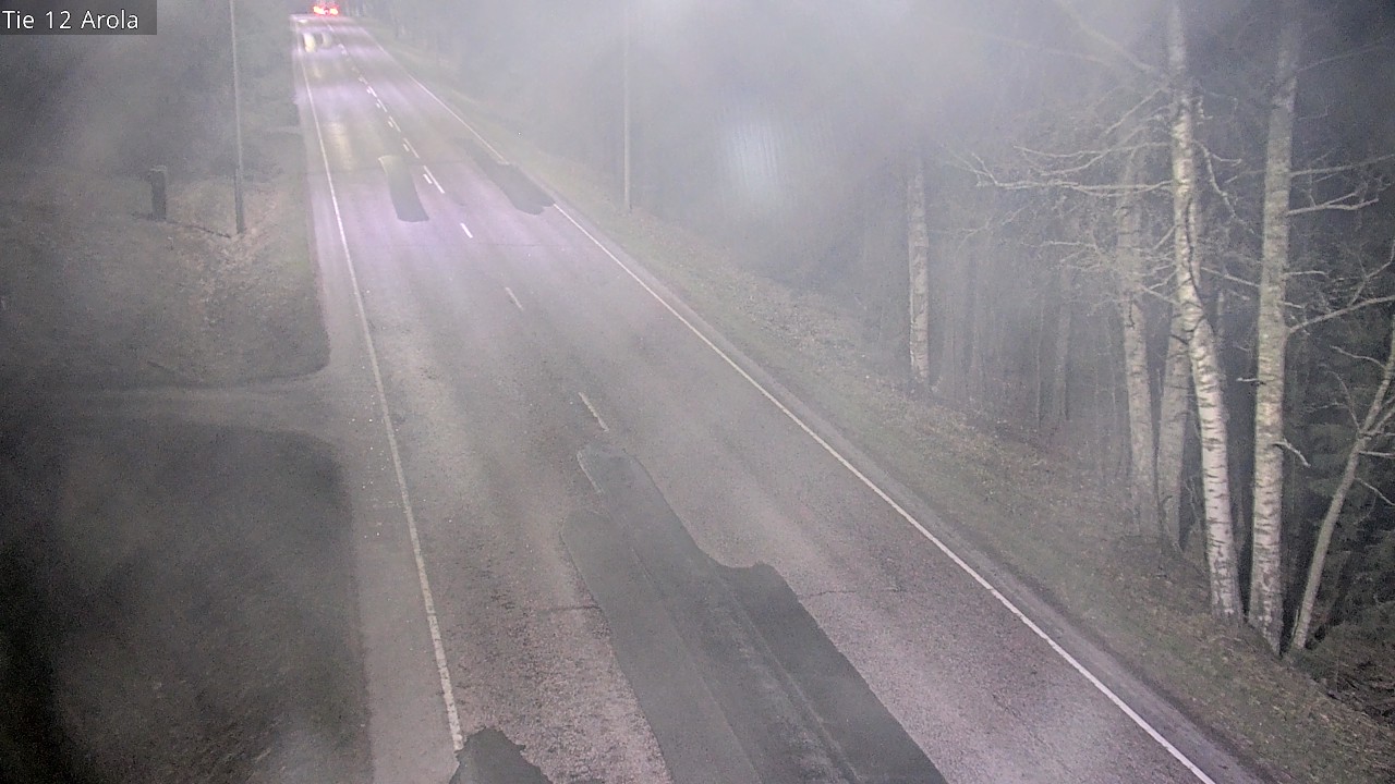Weather Camera Image Väg 12 Nastola, Arola, Lahti, Päijät-Häme