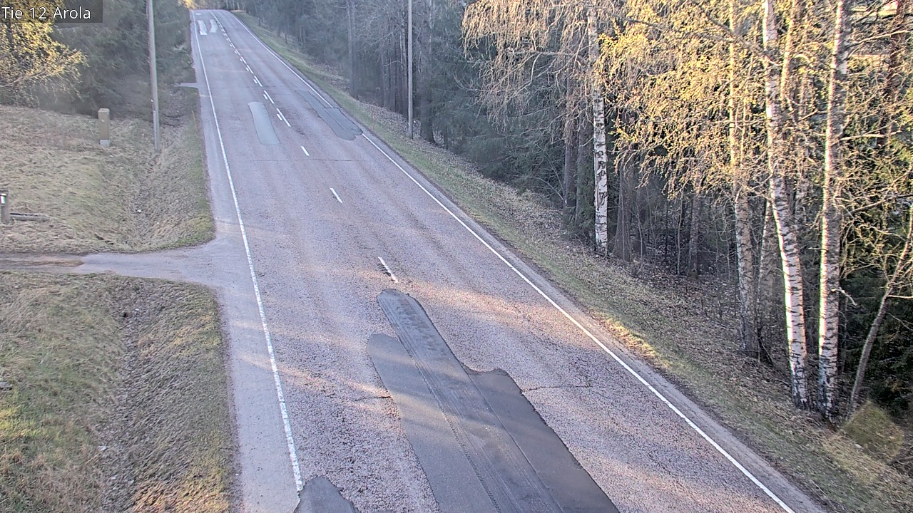 Weather Camera Image Väg 12 Nastola, Arola, Lahti, Päijät-Häme