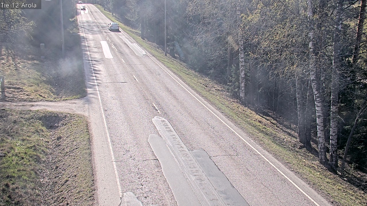 Weather Camera Image Väg 12 Nastola, Arola, Lahti, Päijät-Häme
