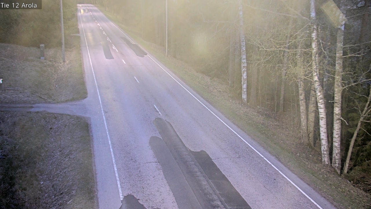 Weather Camera Image Väg 12 Nastola, Arola, Lahti, Päijät-Häme