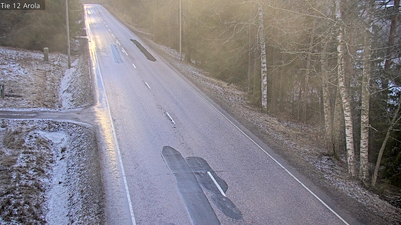 Weather Camera Image Road 12 Nastola, Arola, Lahti, Päijät-Häme
