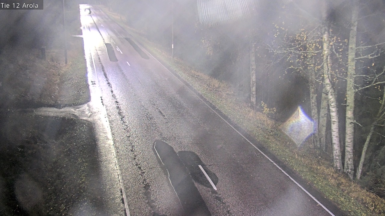Weather Camera Image Väg 12 Nastola, Arola, Lahti, Päijät-Häme