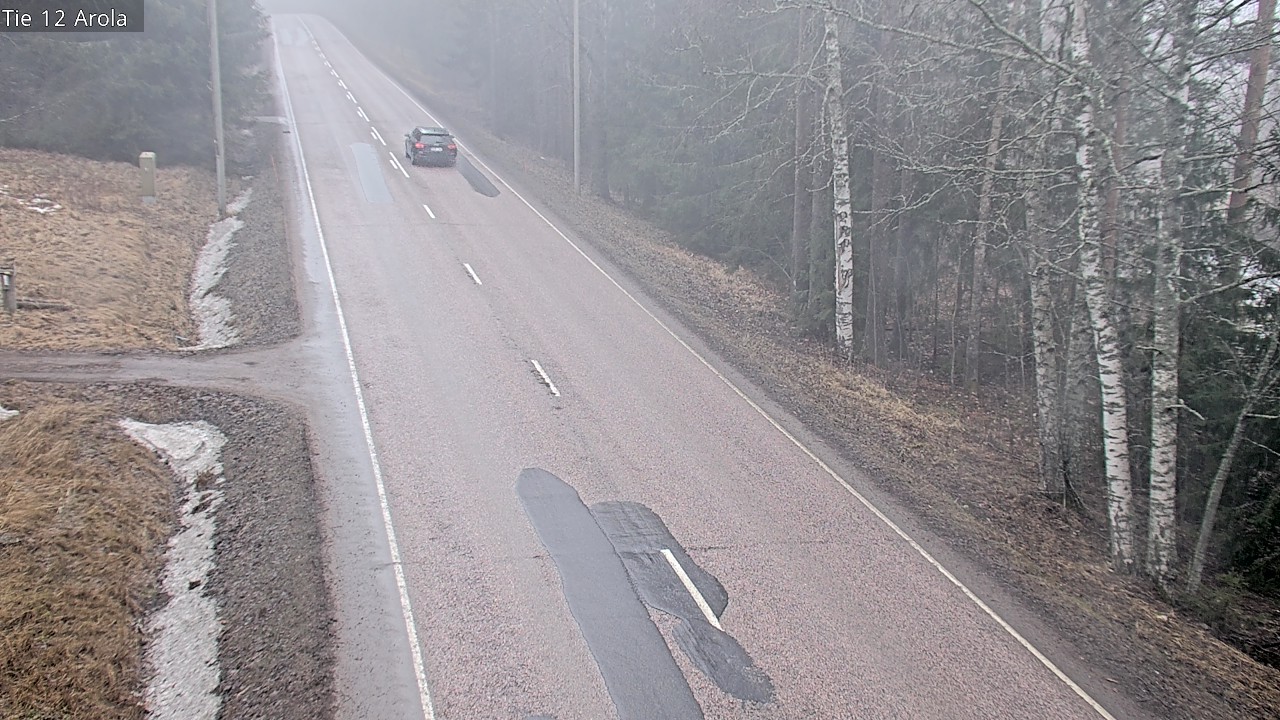 Weather Camera Image Road 12 Nastola, Arola, Lahti, Päijät-Häme