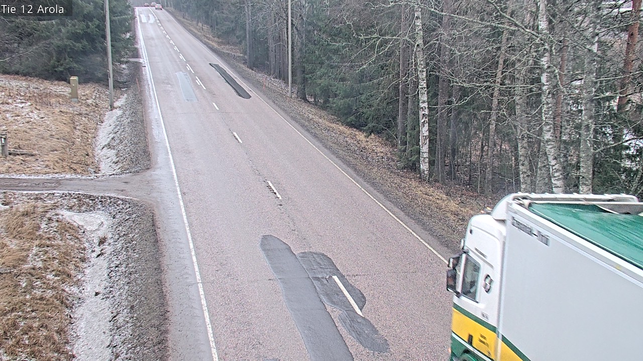 Weather Camera Image Road 12 Nastola, Arola, Lahti, Päijät-Häme