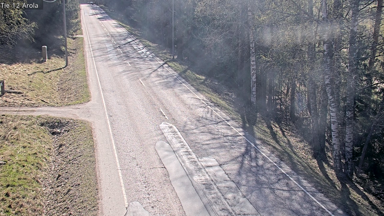Weather Camera Image Väg 12 Nastola, Arola, Lahti, Päijät-Häme