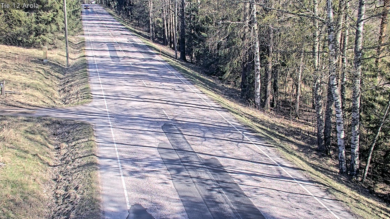 Weather Camera Image Väg 12 Nastola, Arola, Lahti, Päijät-Häme