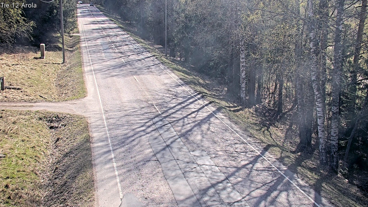 Weather Camera Image Väg 12 Nastola, Arola, Lahti, Päijät-Häme