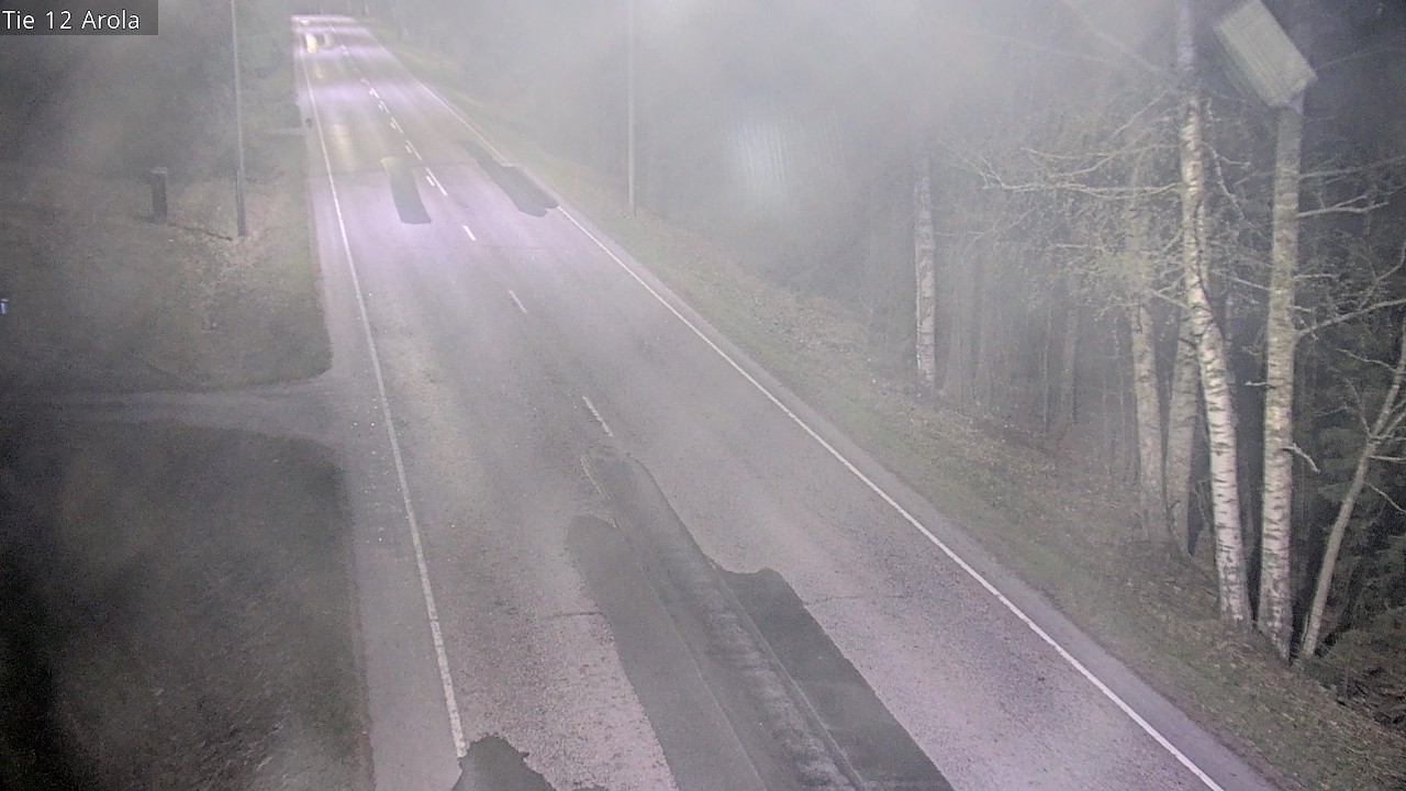 Weather Camera Image Väg 12 Nastola, Arola, Lahti, Päijät-Häme
