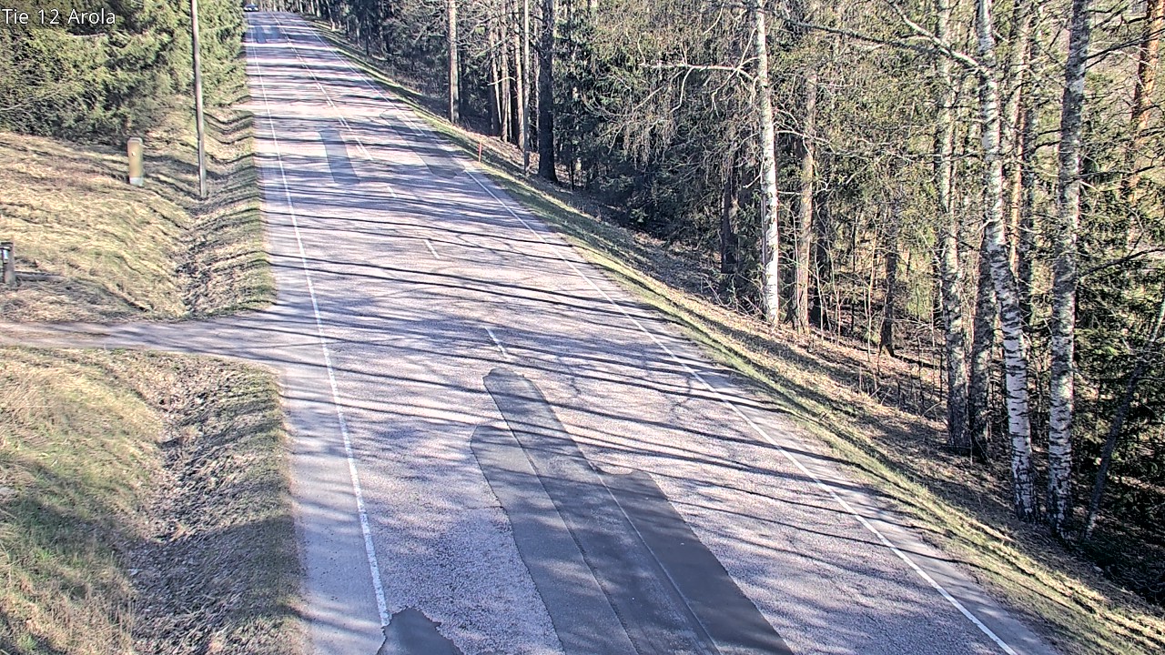 Weather Camera Image Väg 12 Nastola, Arola, Lahti, Päijät-Häme
