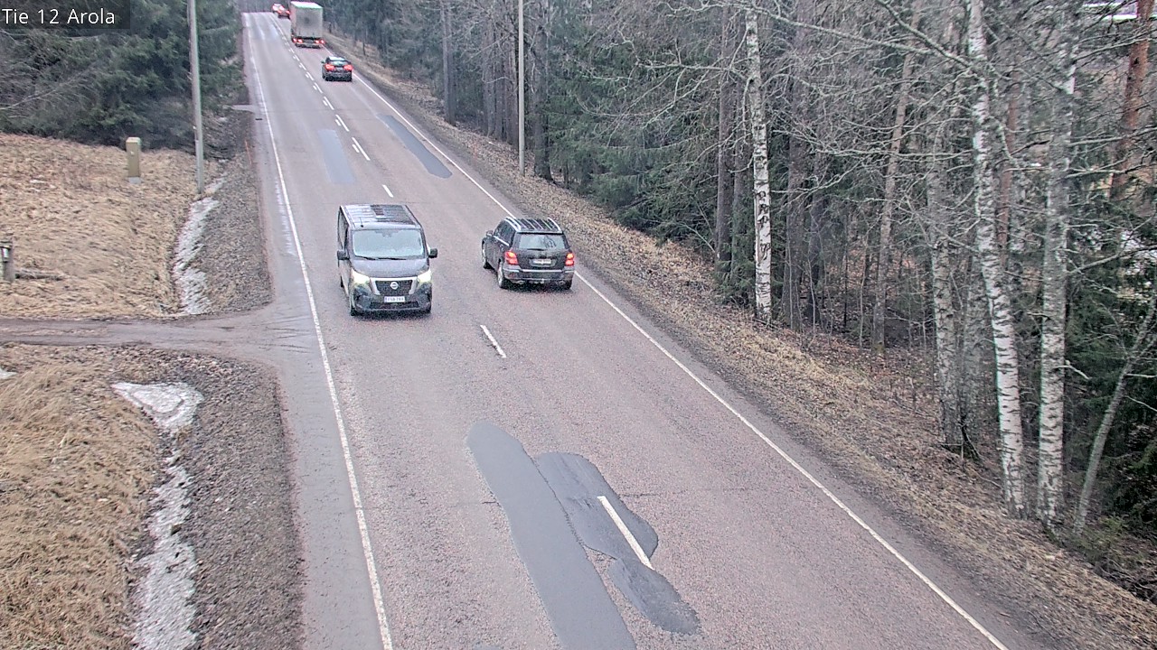 Weather Camera Image Road 12 Nastola, Arola, Lahti, Päijät-Häme