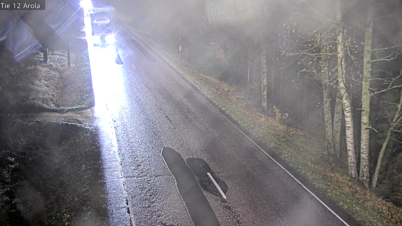 Weather Camera Image Väg 12 Nastola, Arola, Lahti, Päijät-Häme