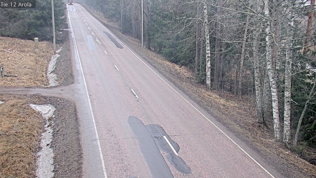 Weather Camera Image Road 12 Nastola, Arola, Lahti, Päijät-Häme