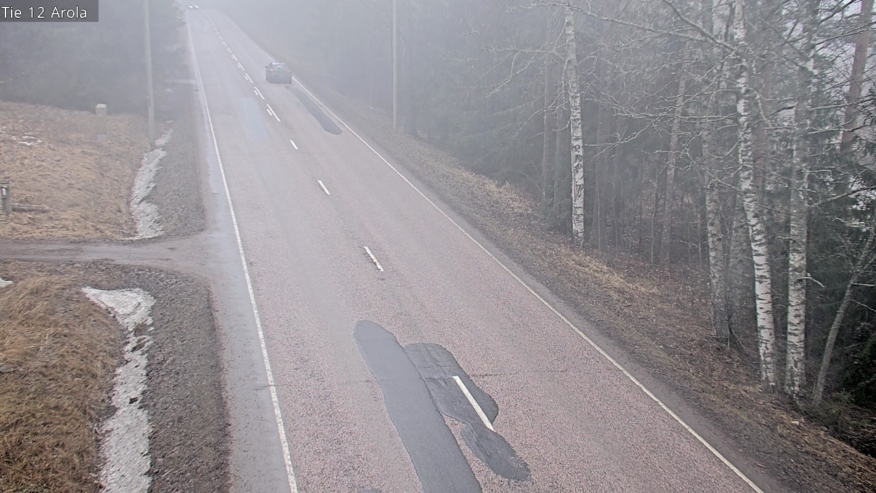 Weather Camera Image Road 12 Nastola, Arola, Lahti, Päijät-Häme