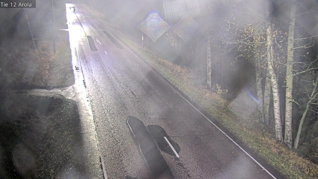 Weather Camera Image Väg 12 Nastola, Arola, Lahti, Päijät-Häme