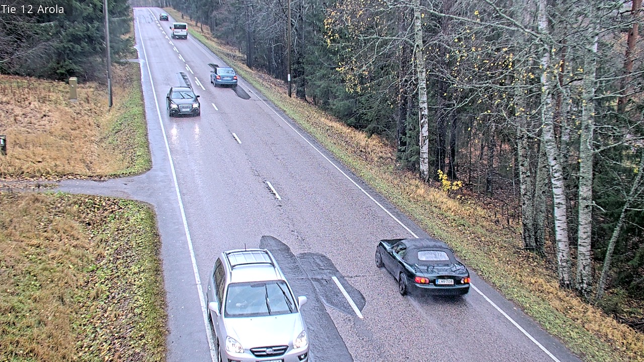 Weather Camera Image Väg 12 Nastola, Arola, Lahti, Päijät-Häme