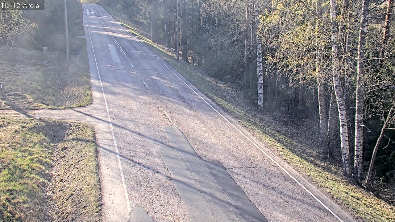 Weather Camera Image Väg 12 Nastola, Arola, Lahti, Päijät-Häme
