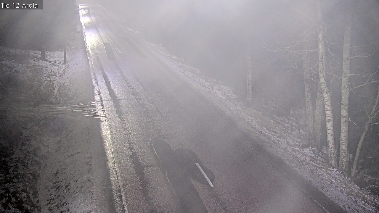 Weather Camera Image Väg 12 Nastola, Arola, Lahti, Päijät-Häme