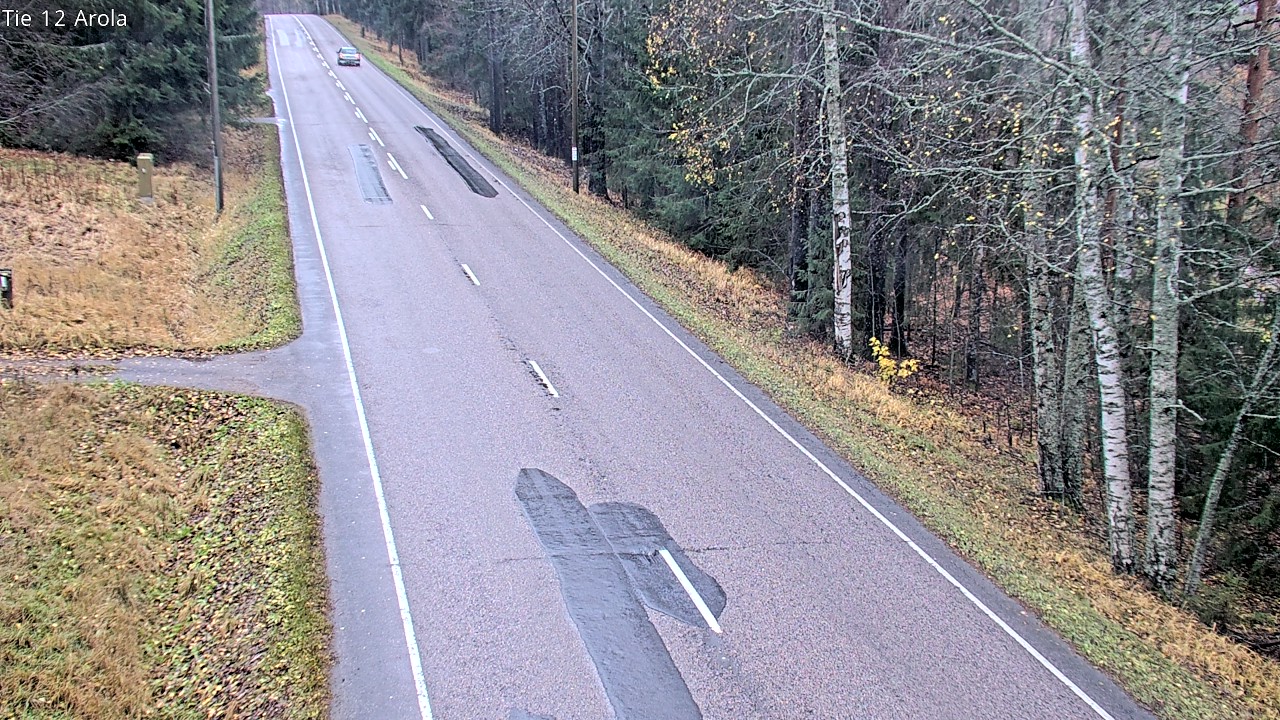 Weather Camera Image Väg 12 Nastola, Arola, Lahti, Päijät-Häme