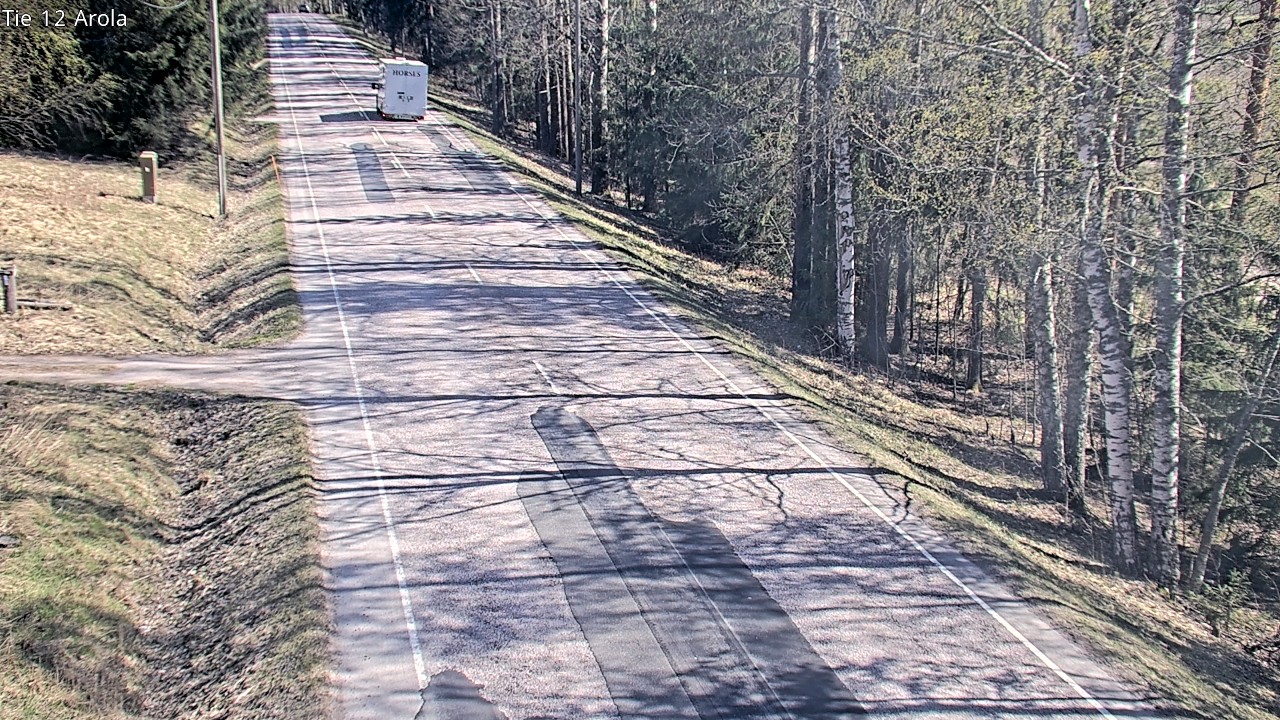 Weather Camera Image Väg 12 Nastola, Arola, Lahti, Päijät-Häme