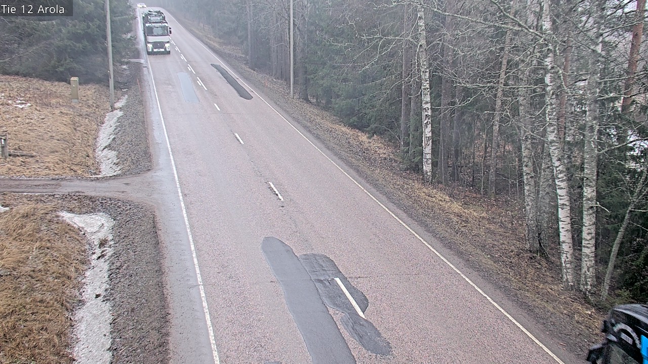 Weather Camera Image Road 12 Nastola, Arola, Lahti, Päijät-Häme