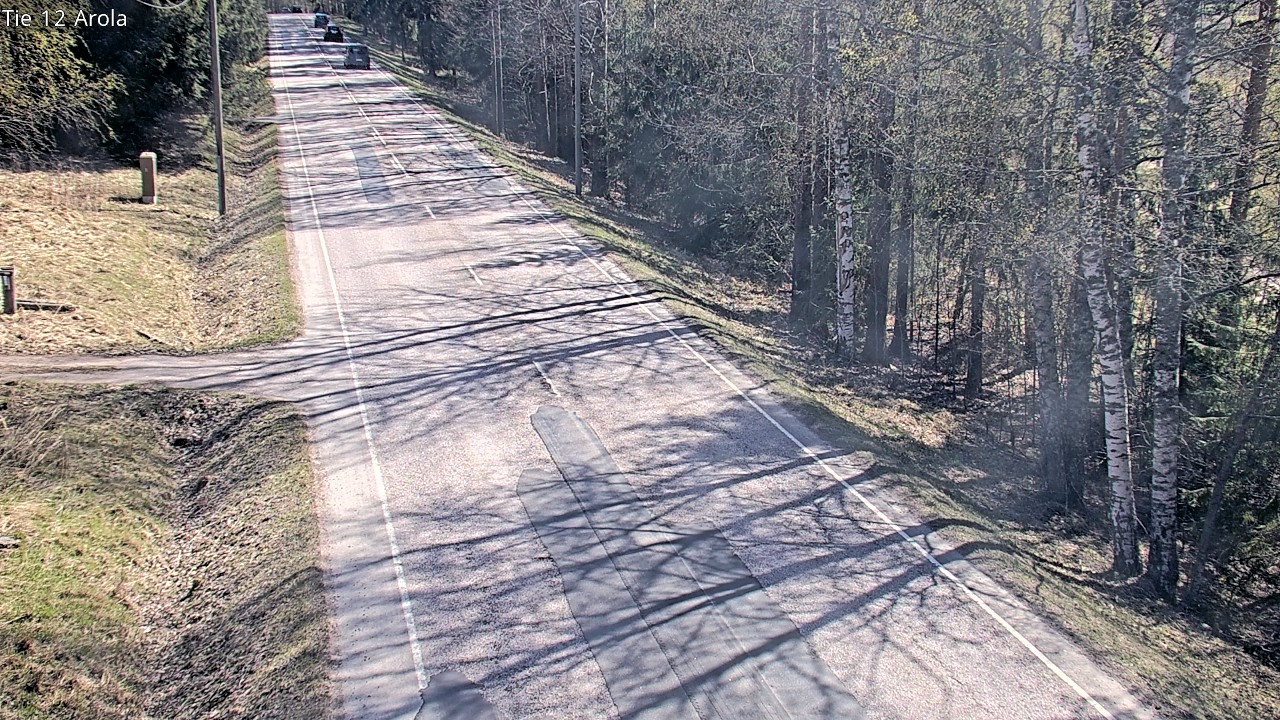 Weather Camera Image Väg 12 Nastola, Arola, Lahti, Päijät-Häme