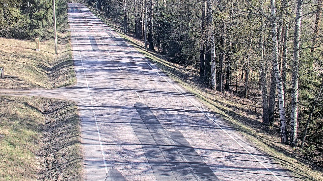 Weather Camera Image Väg 12 Nastola, Arola, Lahti, Päijät-Häme