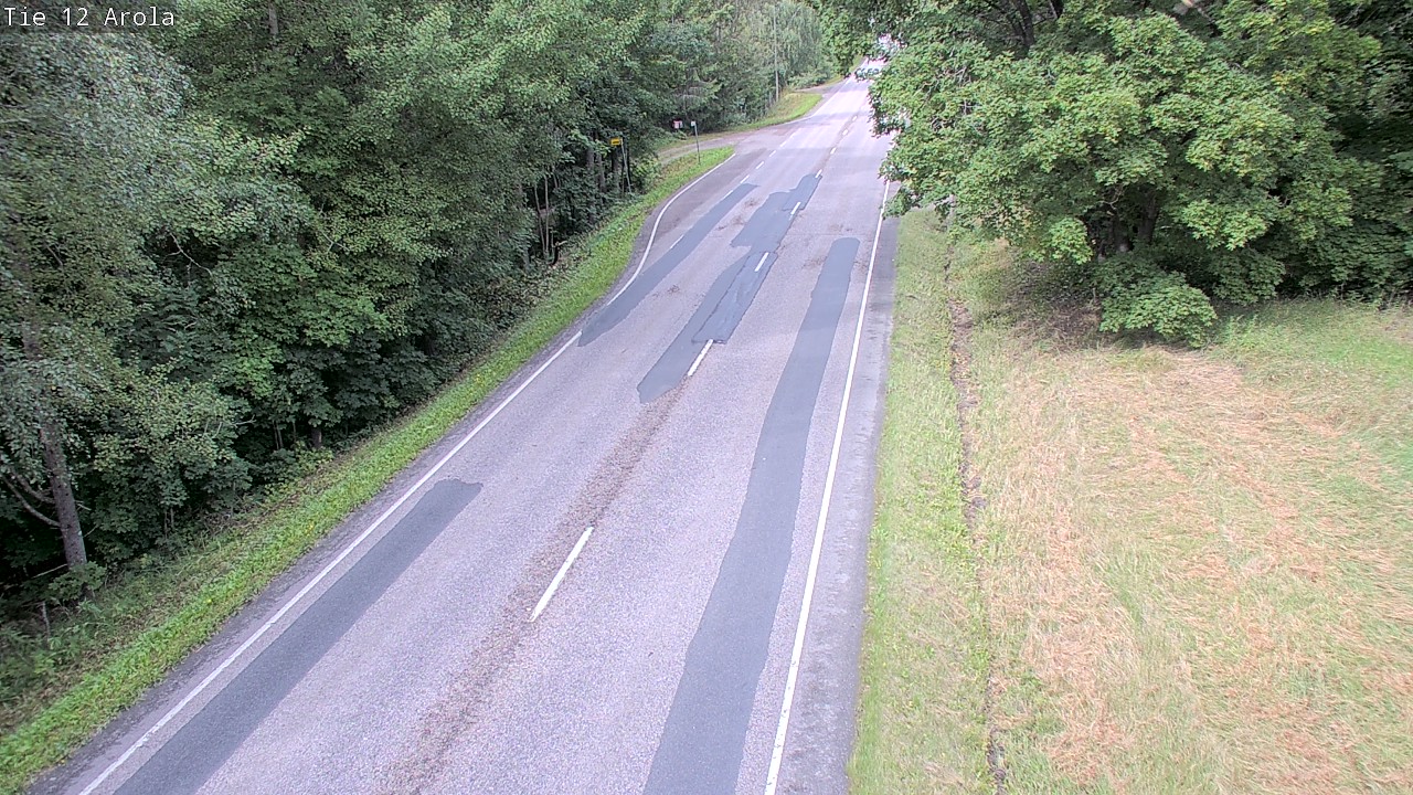 Weather Camera Image Väg 12 Nastola, Arola, Lahti, Päijät-Häme