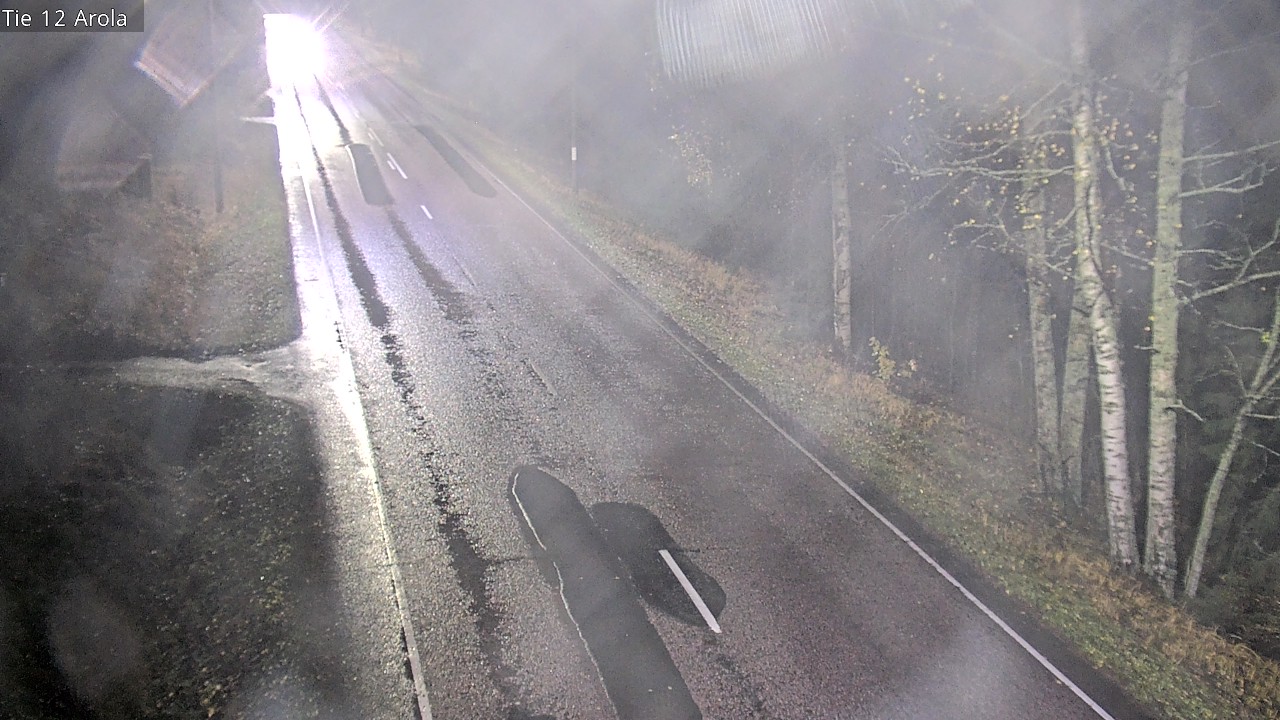 Weather Camera Image Väg 12 Nastola, Arola, Lahti, Päijät-Häme