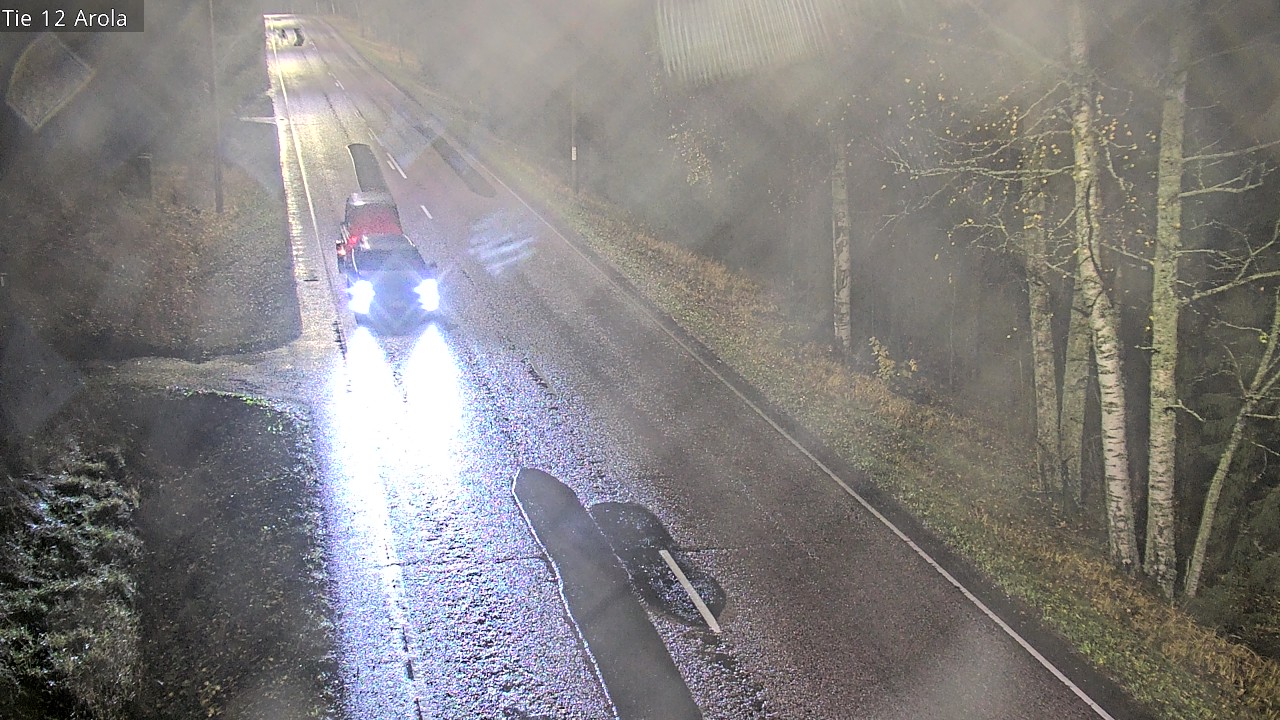 Weather Camera Image Väg 12 Nastola, Arola, Lahti, Päijät-Häme
