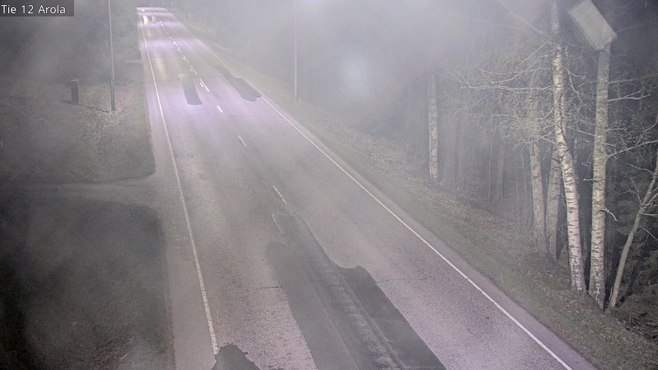 Weather Camera Image Väg 12 Nastola, Arola, Lahti, Päijät-Häme