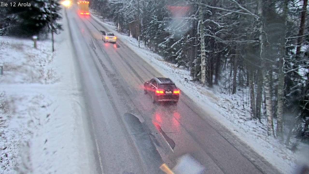 Weather Camera Image Väg 12 Nastola, Arola, Lahti, Päijät-Häme