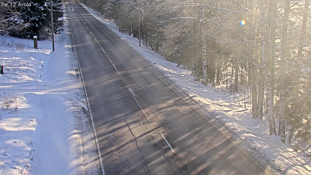 Weather Camera Image Road 12 Nastola, Arola, Lahti, Päijät-Häme