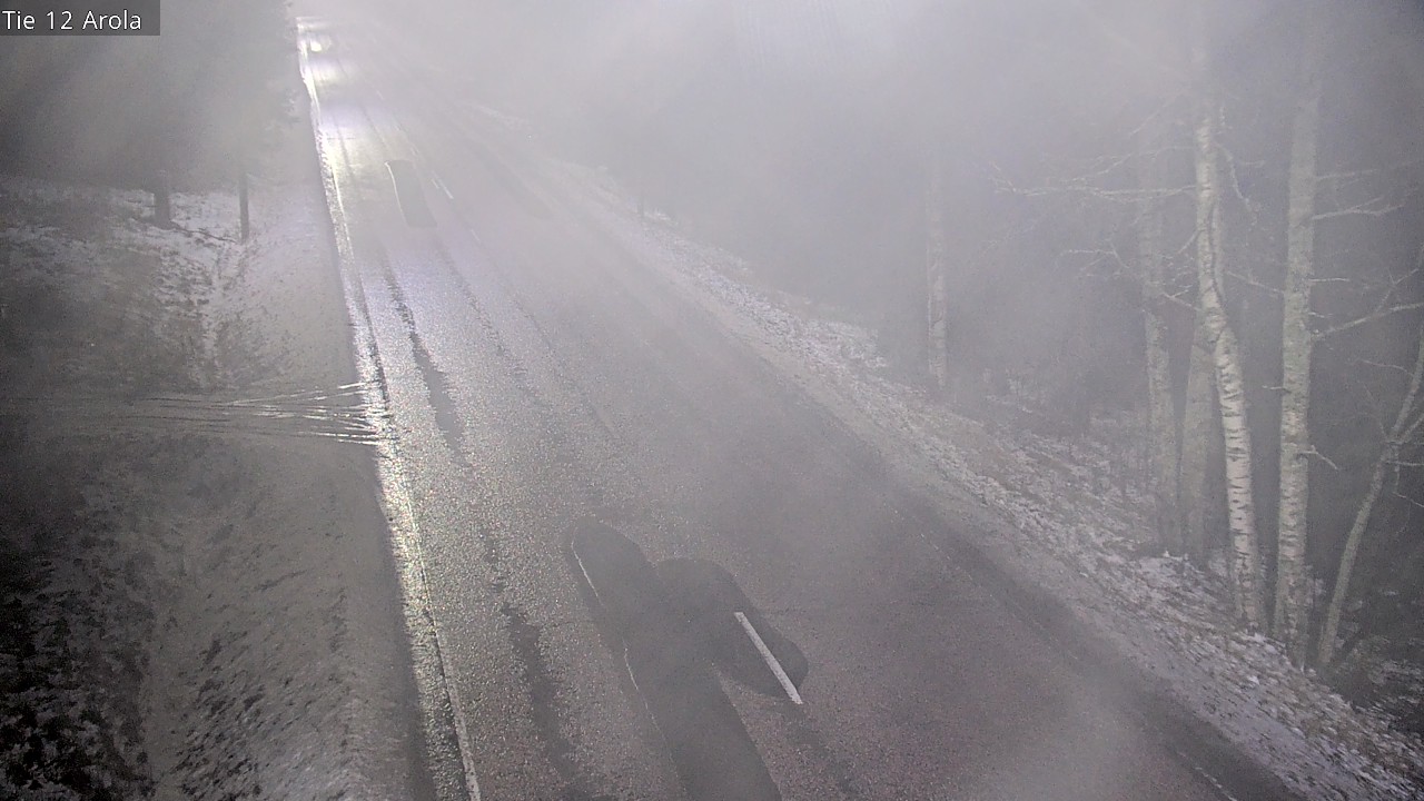 Weather Camera Image Väg 12 Nastola, Arola, Lahti, Päijät-Häme