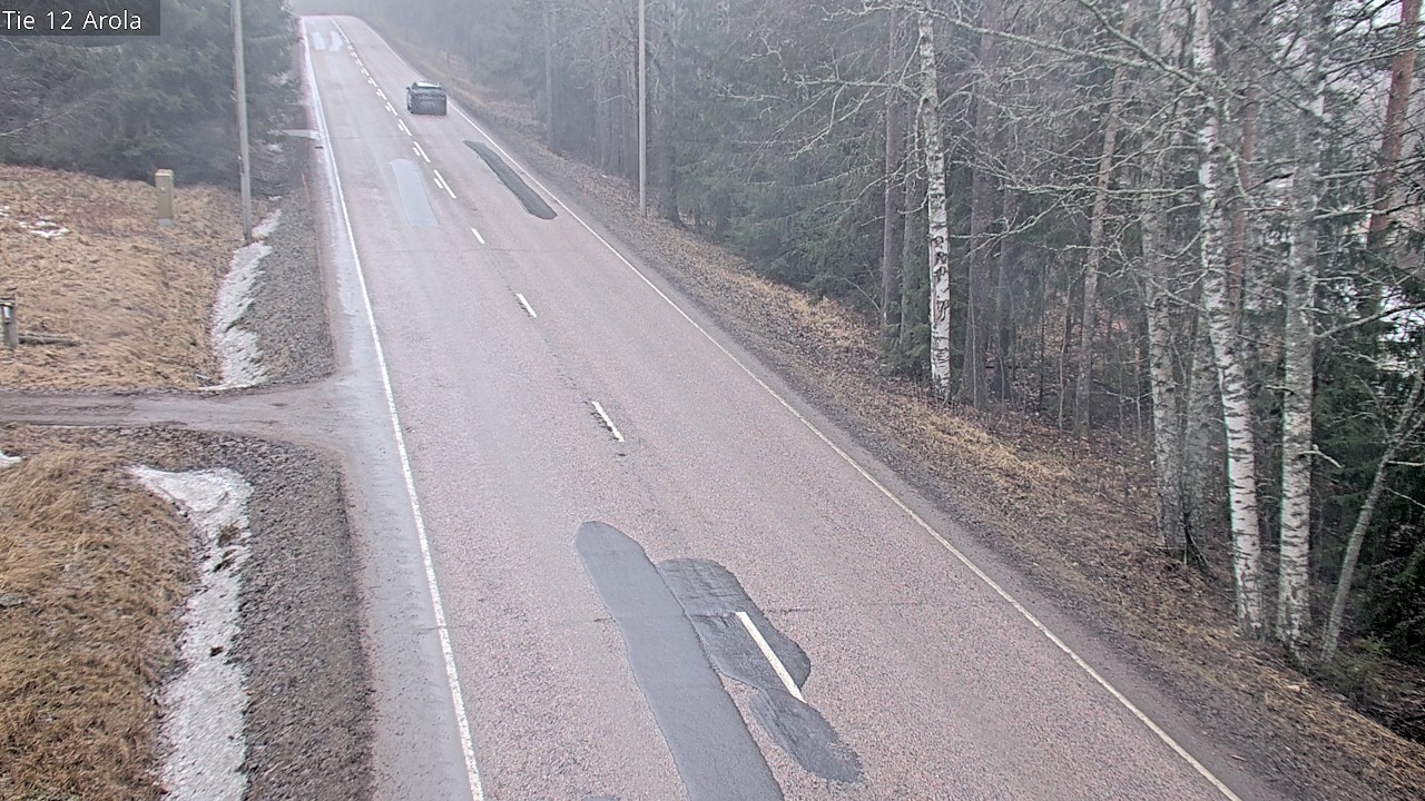 Weather Camera Image Road 12 Nastola, Arola, Lahti, Päijät-Häme