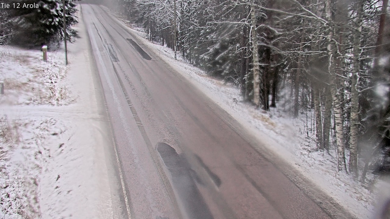 Weather Camera Image Väg 12 Nastola, Arola, Lahti, Päijät-Häme