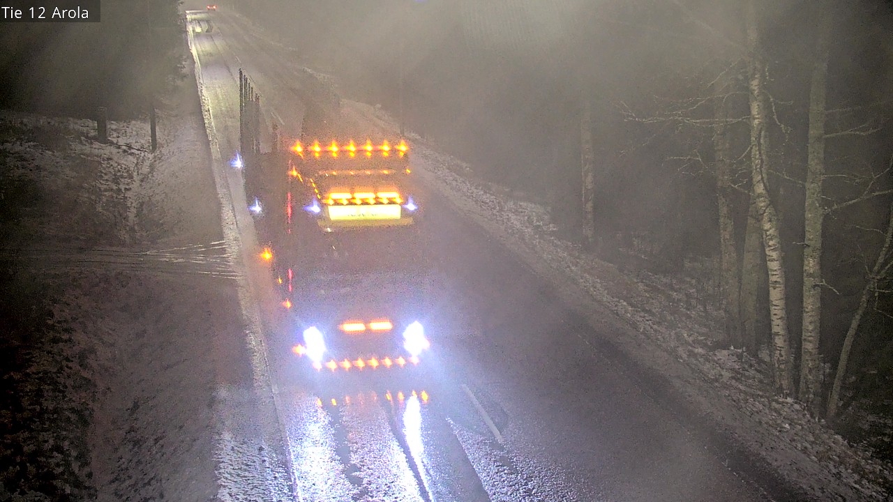 Weather Camera Image Väg 12 Nastola, Arola, Lahti, Päijät-Häme