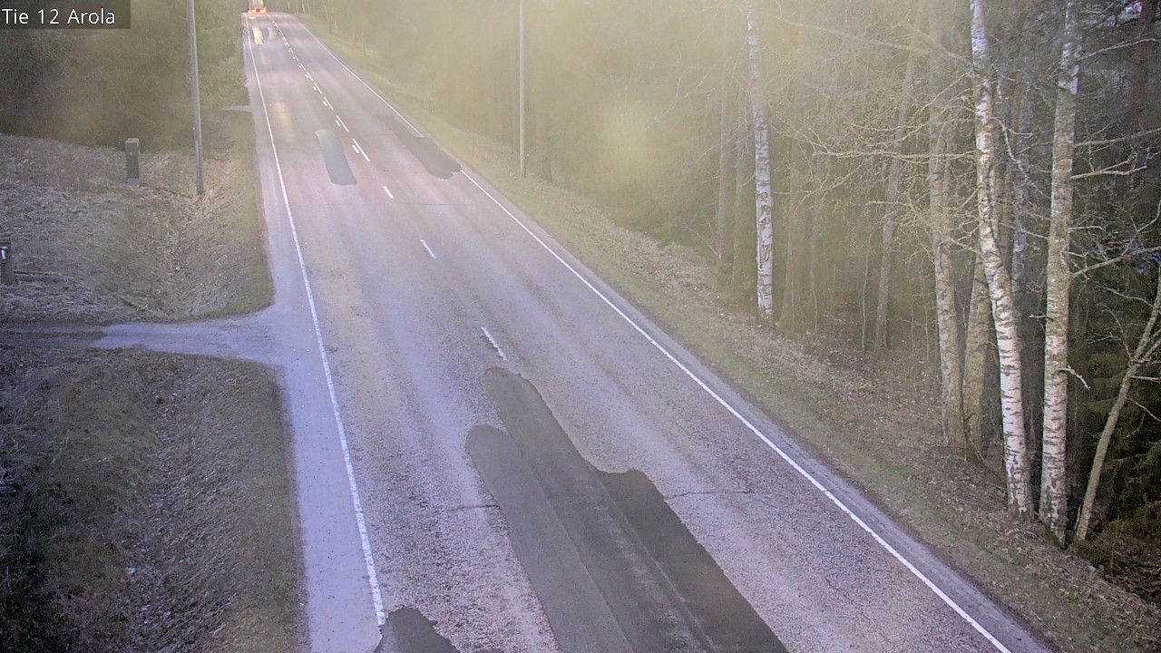 Weather Camera Image Väg 12 Nastola, Arola, Lahti, Päijät-Häme