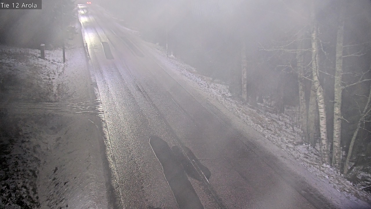 Weather Camera Image Väg 12 Nastola, Arola, Lahti, Päijät-Häme
