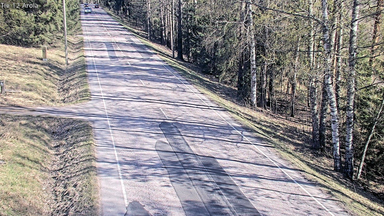 Weather Camera Image Väg 12 Nastola, Arola, Lahti, Päijät-Häme