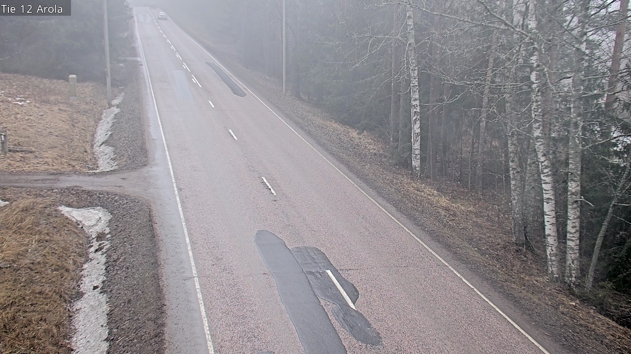 Weather Camera Image Road 12 Nastola, Arola, Lahti, Päijät-Häme