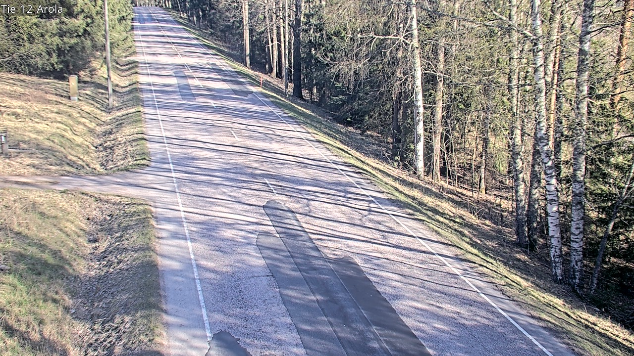 Weather Camera Image Väg 12 Nastola, Arola, Lahti, Päijät-Häme