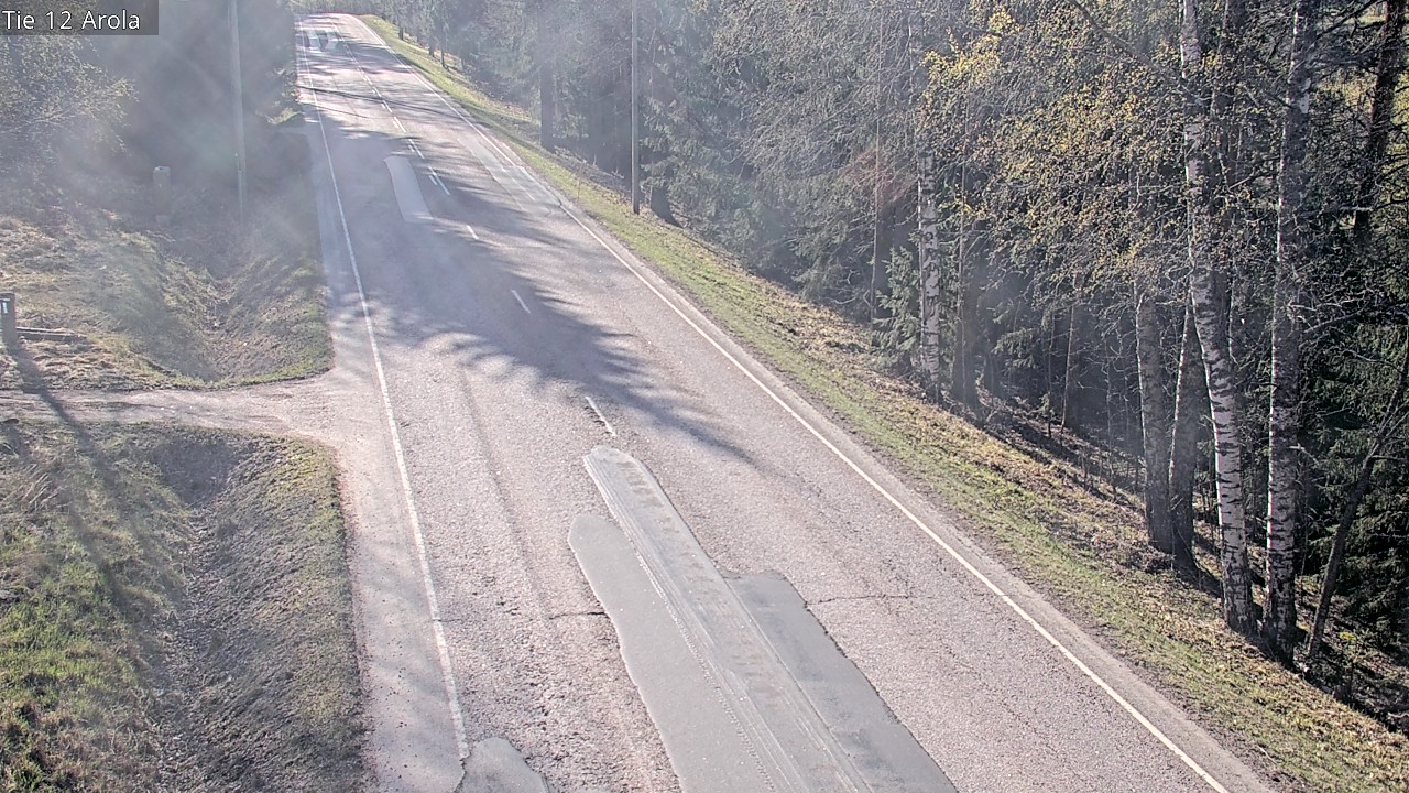 Weather Camera Image Väg 12 Nastola, Arola, Lahti, Päijät-Häme