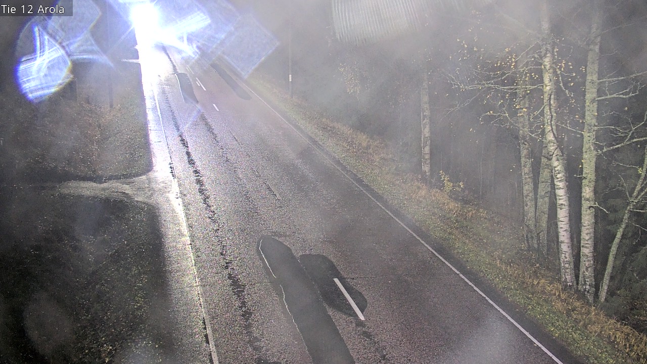 Weather Camera Image Väg 12 Nastola, Arola, Lahti, Päijät-Häme